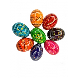 Писанка дерев'яна Квітучий сад (в асортименті)