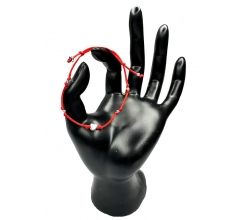 Браслет  оберіг плетений серце