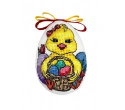 Писанка вишита Тваринки мала (в асортименті)