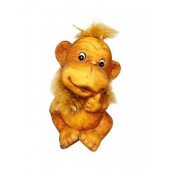 Статуетка глиняна Мавпочка (розпродаж)