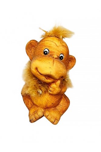 Статуетка глиняна Мавпочка (розпродаж)