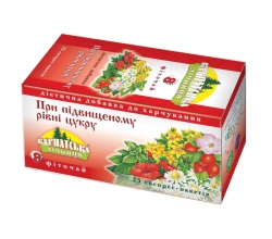 Fito herbata karpacka licznikowa o podwyższonej zawartości cukru 25 saszetek