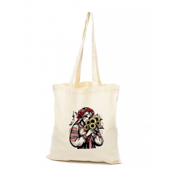 Torba na zakupy Dziewczyna ze słonecznikami i ukraińskimi symbolami