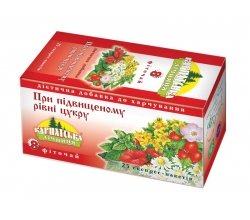 Карпатська лічниця фіто чай при Підвищеному рівні цукру 25 пакетиків