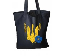 Сумка-шопер герб Украины в цветах