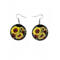 Wooden earrings No. 11