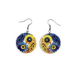 Wooden earrings No. 5