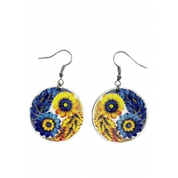 Wooden earrings No. 5