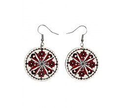 Wooden earrings No. 8