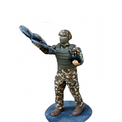 Металева міні фігурка колекційна Оператор БПЛА