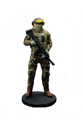 Металева міні фігурка колекційна Прикордонник