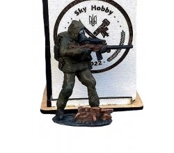 Металева міні фігурка колекційна Сталкер