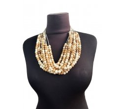 Намисто дерев'яне Пацьорки