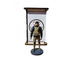 Металева міні фігурка колекційна волонтер Голландець