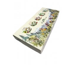 Подарунковий набір чаю Карпатський чай 5 в 1 жовтий