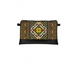 Клатч через плече Український орнамент кольоровий