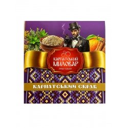  Set of scrubs 4 in 1 Carpathian soap maker - various herbs, oatmeal, for men, orange peel