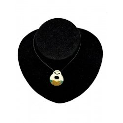 Аромомедальйон біло-зелений