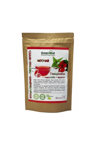 Фіточай Гемадінакон - гемоглобін+імунітет (20 ф/пакетів)