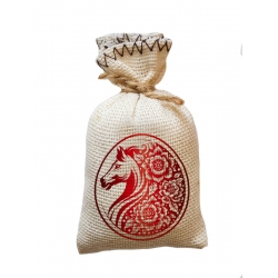 Магніт-мішечок з написом №11 (символ року 2026)