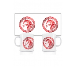  Ceramic New Year's cup 2026 №11