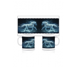 Керамічна новорічна чашка 2026 №21