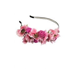 Обруч Квітковий сад, розовий