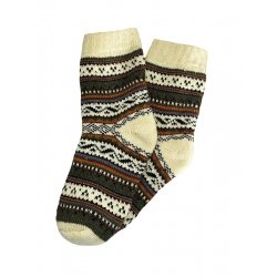 Шкарпетки шерстяні гуцульський орнамент (жіночі)