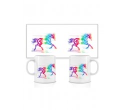 Керамічна новорічна чашка 2026 №10