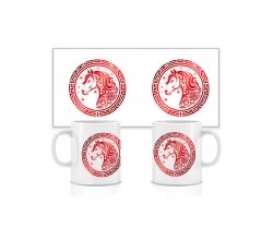  Ceramiczny kubek noworoczny 2026  №11