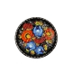 Тарілка розписна 22 см