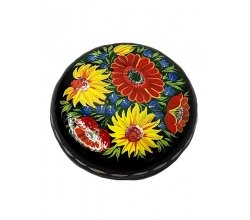 Шкатулка розписна Лірична 9,5 см