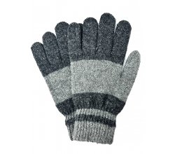 Рукавички осінньо-зимові (сірі) розмір М - L Розпродаж