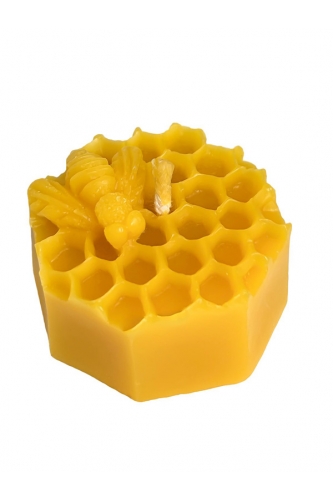 Воскова свічка Бджола на стільниках