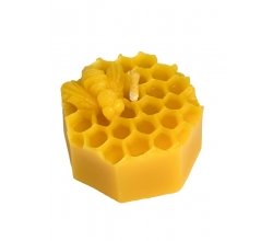 Воскова свічка Бджола на стільниках