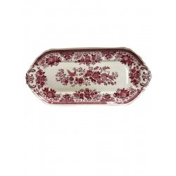 Розкішна вінтажна декоративна тарілка 30×15 см