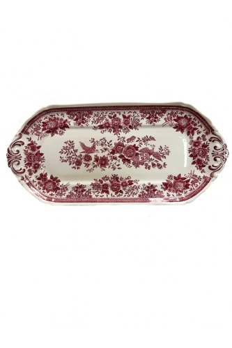 Розкішна вінтажна декоративна тарілка 30×15 см