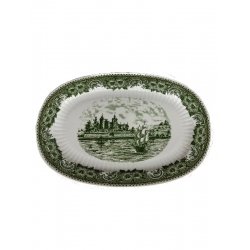 Розкішне Вінтажне Овальне Блюдо 28 см