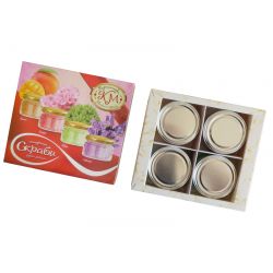 Set of scrubs Carpathian soap-maker / Mango, sakura, fir-needle, lavender