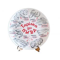 Тарілка До пива 25см