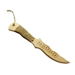 Ніж з мішковиною (білий)