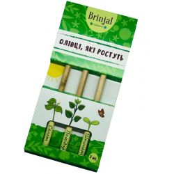 Набір зростаючих ЕКО олівців 3в1 950200