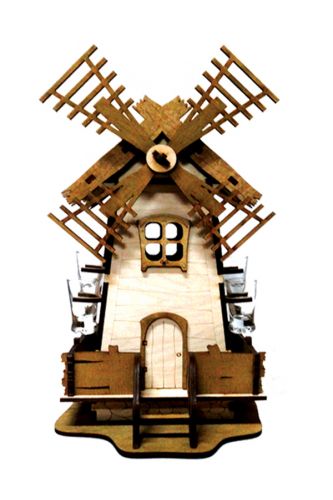 Дерев'яний бар Млин