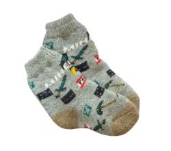 Шерстяні дитячі шкарпетки №34 Майнкрафт try0003-2