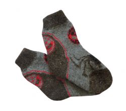 Шерстяні дитячі шкарпетки №38 Павук try0003-6