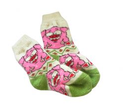 Шерстяні дитячі шкарпетки №34 Наф-Наф try0004-4
