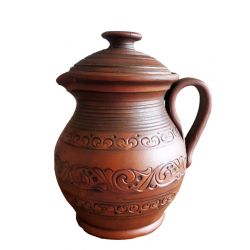 Глиняний глечик Узор (2,5 л)