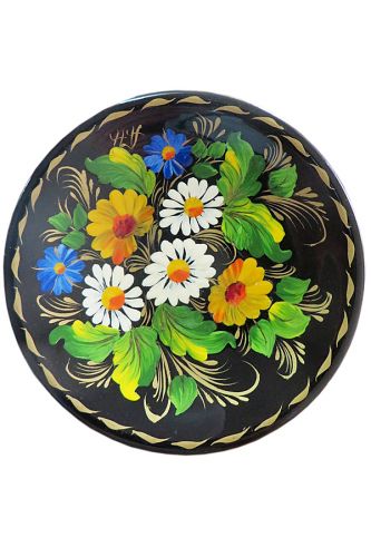 Тарілка Квіти М4 10 см 455004