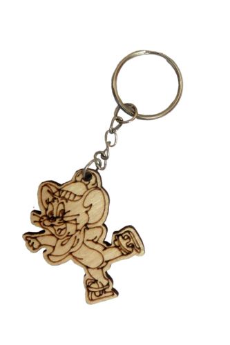 Брелок з дерева Мишка