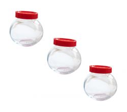 Набір баночок для зберігання спецій 200мл (3шт.)